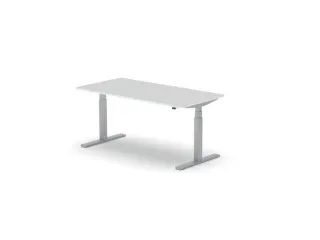 Elektrisch ihv bureau,HxBxD 650-1310x1600x800mm,blad wit - 1