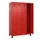 locker voor scheiding van kleding,HxBxD 1950x1200x500mm,4vak