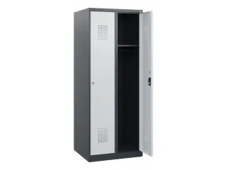 schoollocker,HxBxD 1530x600x500mm,2vak,vak B 300mm,cil.-slot - 1