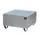 Systeem-Opvangbak Verzinkt 1x200l 203l 465x 800x800mm Rooster