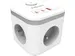 contactdoos Power Cube wit voor België