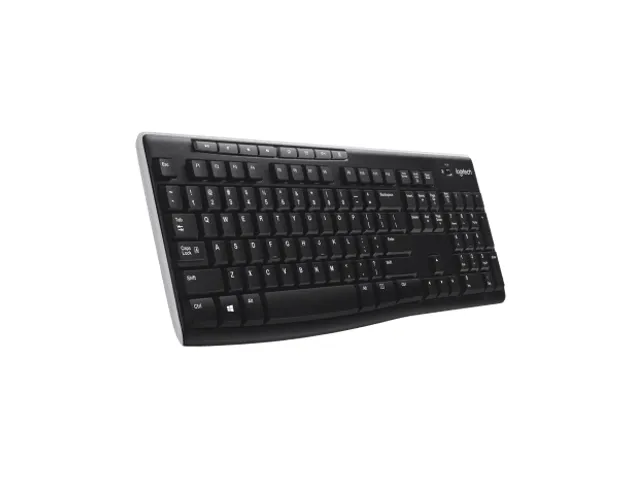 Logitech K270 Toetsenbord QWERTY NL draadloos zwart USB