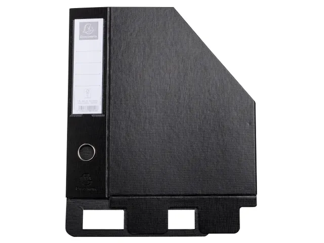 Tijdschriftenhouder PP rug70mm zwart