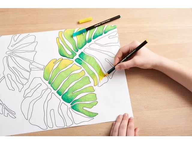 Brushpen edding 1340 Happy Lettering assorti set à 9 stuks