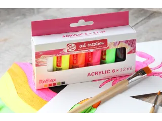 Acrylverf Talens Art Creation Reflex assorti 6 tubes à 12 ml - 5