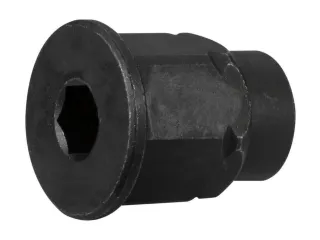 19 SK-8BIT Adapter 19mm zeskant - 5/16 inch zeskant - 2