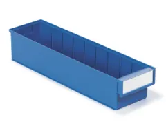 stellingbak,HxBxD 100x132x500mm,PP,blauw