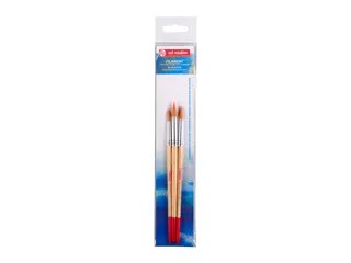 Penseel Talens Art Creation filament rond assorti set à 3 stuks - 3