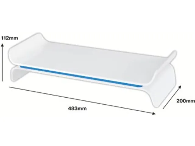 Ergo WOW support écran réglable, bleu