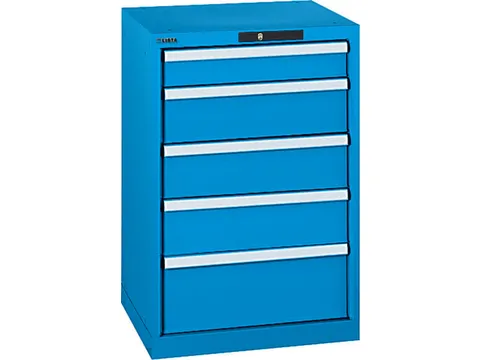 Ladenkast Hxbxd 850x564x572mm 5laden 75kg Vu Afwerking Ral5012