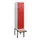 Dubbeldekse dekenkist,HxBxD 1950x400x815mm,1x2vak.,vak B 400mm