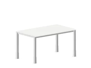 In hoogte verstelbaar bureau,HxBxD 720-840x1400x800mm,Bl-wit - 2