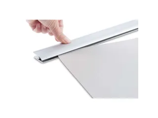 Klemlijst MAUL 305x40mm aluminium zelfklevend - 6