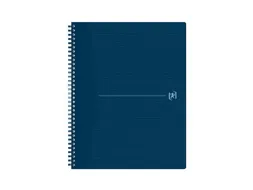 Spiraalblok Oxford Origin A4+ lijn 70vel blauw