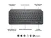 MX Keys Mini Toetsenbord AZERTY FR Bluetooth