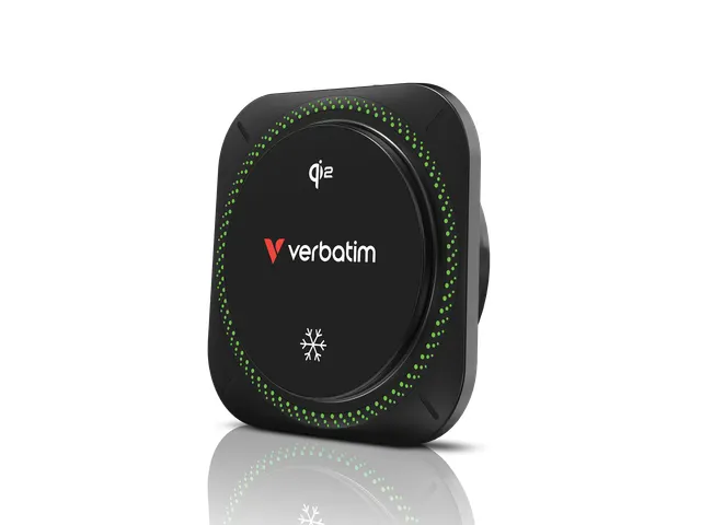 31860 VERBATIM Charge´n´ Drive Qi2 RGB Auto oplader draadloos zwart