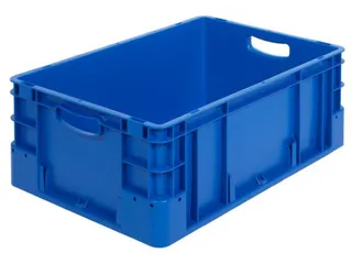 Stapelkrat Pp Hxlxb 220X600X400Mm 40L Blauw - 1