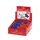gum Faber-Castell SLEEVE MINI rood/blauw display a 24 assorti