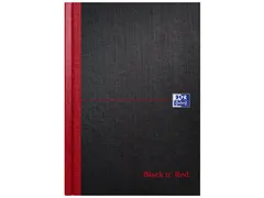 Notitieboek Oxford Black n' Red A5 96vel lijn