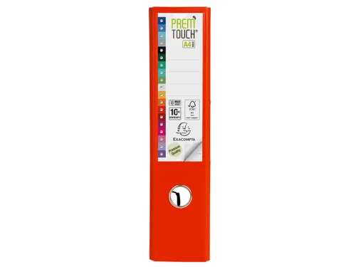 Ordner PP Prem'Touch A4maxi 80mm rood