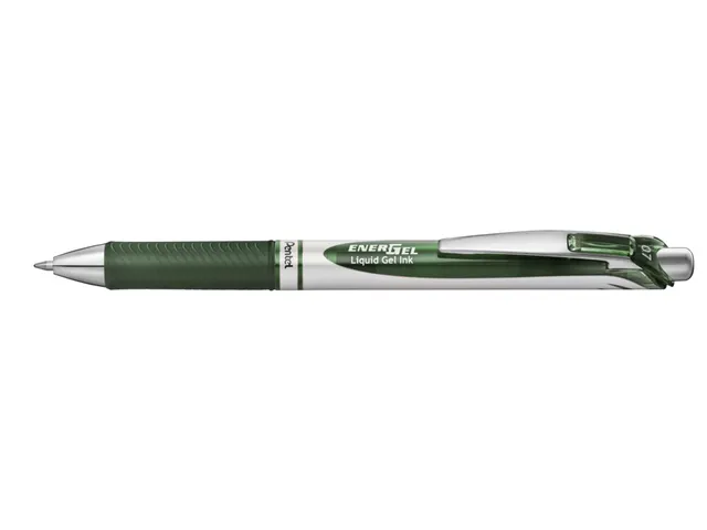 Gelschrijver Pentel BL77 Energel medium bosgroen 0.35 mm