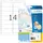 HERMA 8635 Premium etiketten A4 99,1x38,1mm Wit 140 stuks