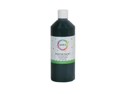 Plakkaatverf Qrea zwart 500ml