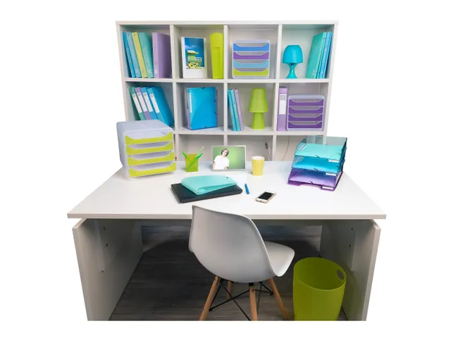 Pot à crayons Pen-Cube Chromaline - Vert anis