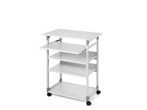 Verrijdbaar Computermeubel Trolley 75 VH Grijs