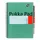 Projectboek Pukka Metallic A4 lijn 5-tabs 200 pagina's 80gr groen