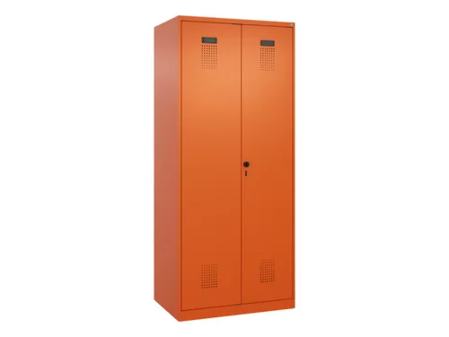 locker voor scheiding van kleding,HxBxD 1850x800x500mm,2vak