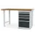 werkbank,HxBxD 859x1500x750mm,multiplexblad,draagverm. 100kg