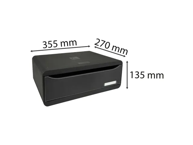 TOOLBOX MAXI 1 lade ECOBlack zwart