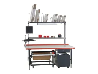 mobiel ladeblok,HxBxD 525x500x650mm,rollen - 1