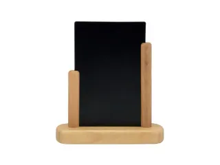 Krijtbord Securit Elegant 17x16x5cm teak hout - 1