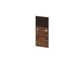 baliepaneel bureau aanbouw links NP-tiepolo nut BN2036-bruin 600mm - 1