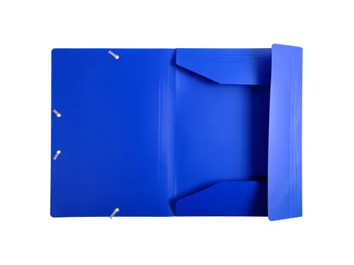 Elastomap A4 Assorti 3 Kleppen Polypropyleen 4/10de Ondoorschijnend