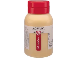Art Creation acrylverf flacon van 750 ml, goud - 2