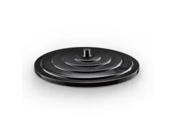 oplegdeksel,HDPE,v. ton inhoud 150l,zwart,meerprijs