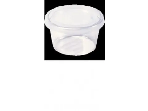 Sausbakje/botercup 30cc met deksel 1000 stuks