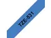Ruban de lettrage Brother P-Touch TZe-531 standard 12mm noir sur bleu