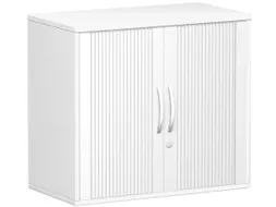 jaloeziedeurkast,HxBxD 720x800x425mm,1xhouten vloer,2 OH,romp wit