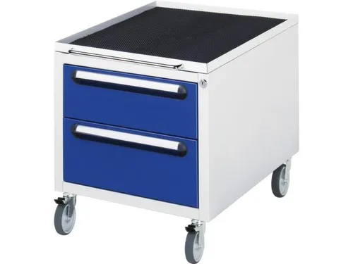 verrijdbaar ladeblok,v. werkbank,HxBxD 540x480x600mm,2lade(n)