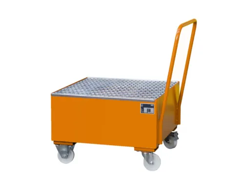 Mobiele Opvangbak Hxbxd 615X800X800Mm 1X200L Staand Ral2000