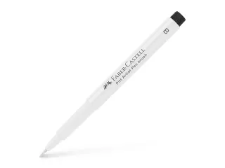 Tekenstift Faber-Castell Pitt Artist Pen B 101 wit - 1
