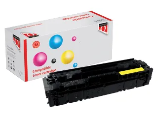 Tonercartridge Quantore alternatief tbv HP CF402A 201A geel - 1