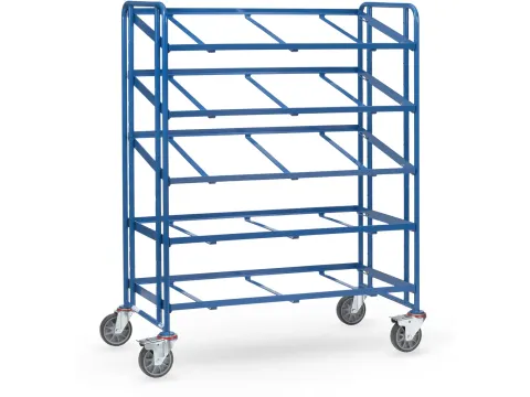 Eurobakkenwagen 1384 Met 5 Etages Hout 250kg 1250x610mm