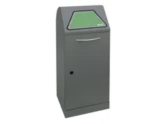 afvalverzamelaar,niet-brandbaar,1x75l,HxBxD 1000x400x380mm