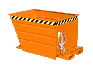 kiepbak,HxLxB 730x1370x800mm,0,55m³,draagverm. 750kg,RAL2000 - 1