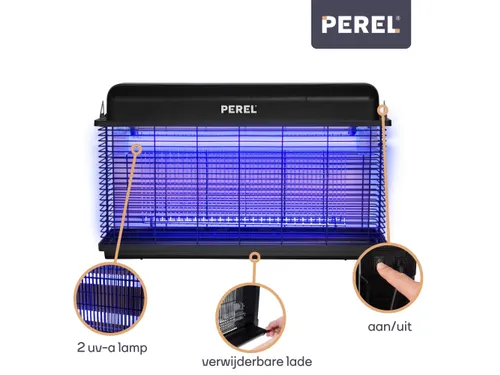 Elektrische Insectenverdelger - 2x15W - Gebruik Buitenshuis